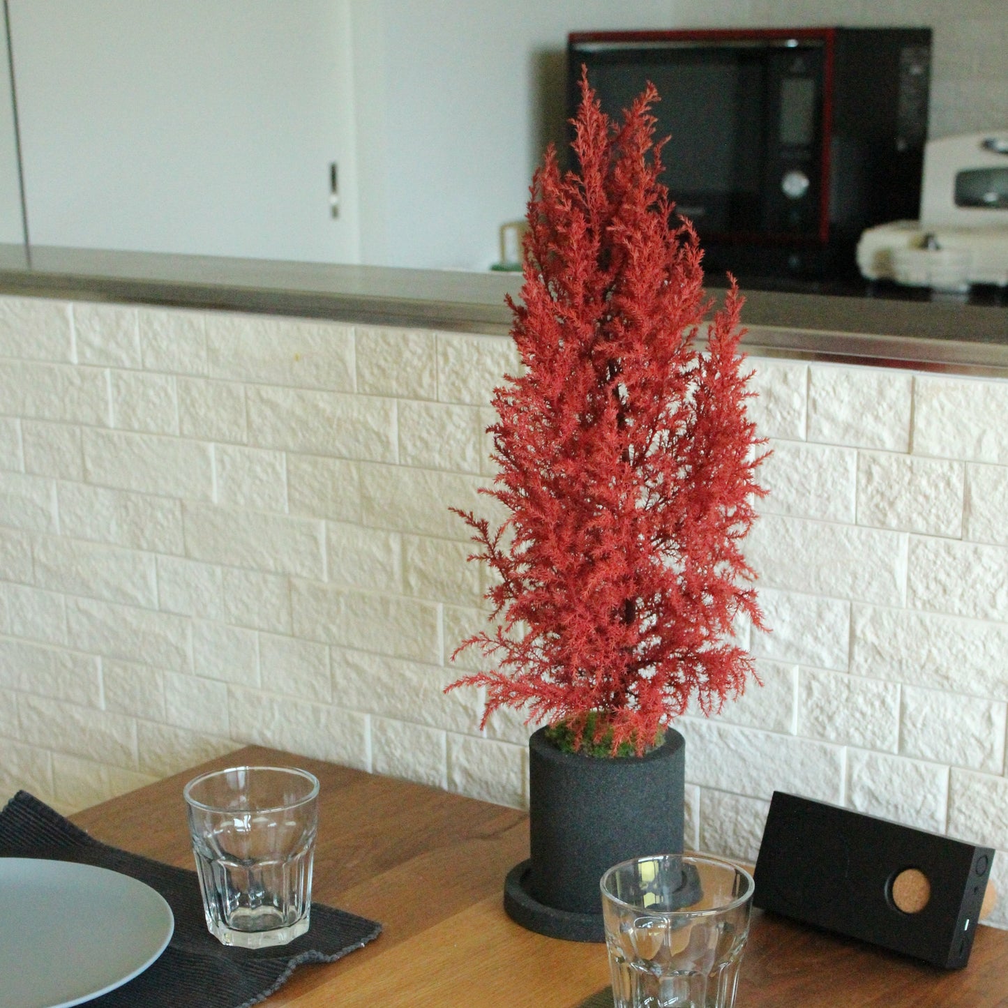 Desk tree ゴールドクレストL レッド